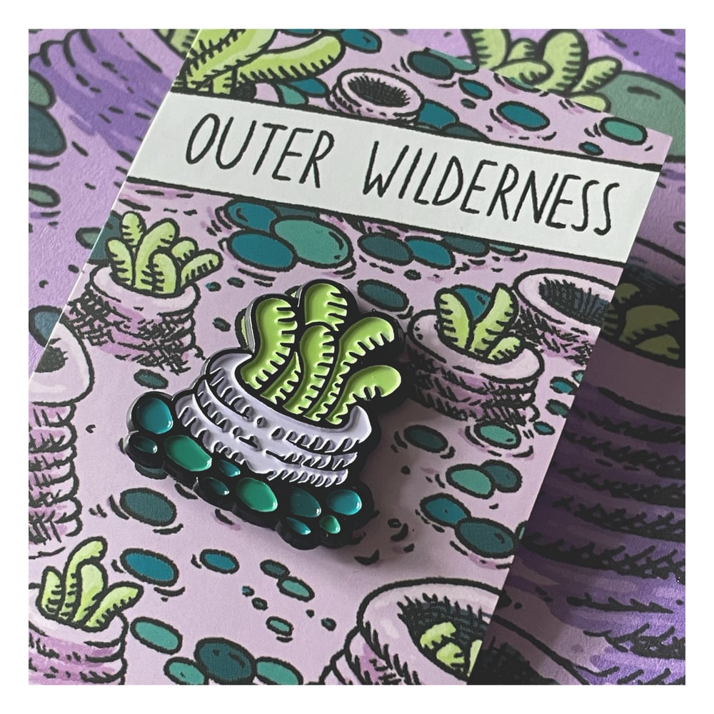 Image of Outer Wilderness Pin Badge