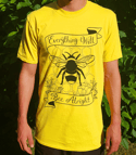 "Everything Will Bee Alright" Unisex T-shirt