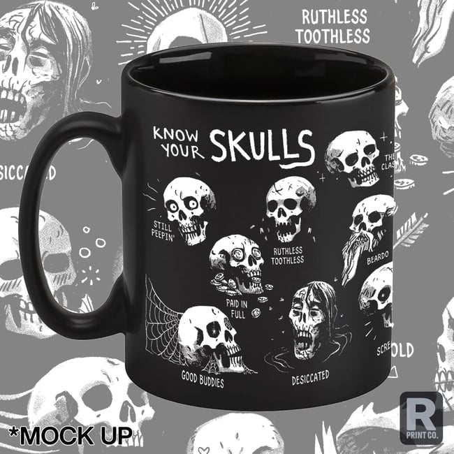 KNOW YOUR SKULLS *MUG*