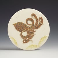 Image 1 of Octopus carved ceramic wall hanging