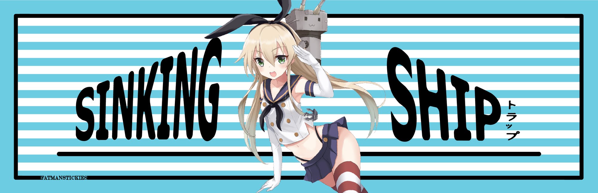 Image of sinking ship (pre-order)