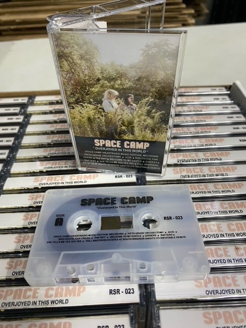 Image of [RSR-023] Space Camp - Overjoyed In This World Cassette Tape REPRESS NEW SHELL COLOR