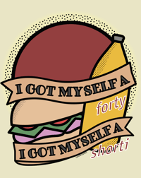 Image 2 of Cold Cuts Rule Everything Around Me Print