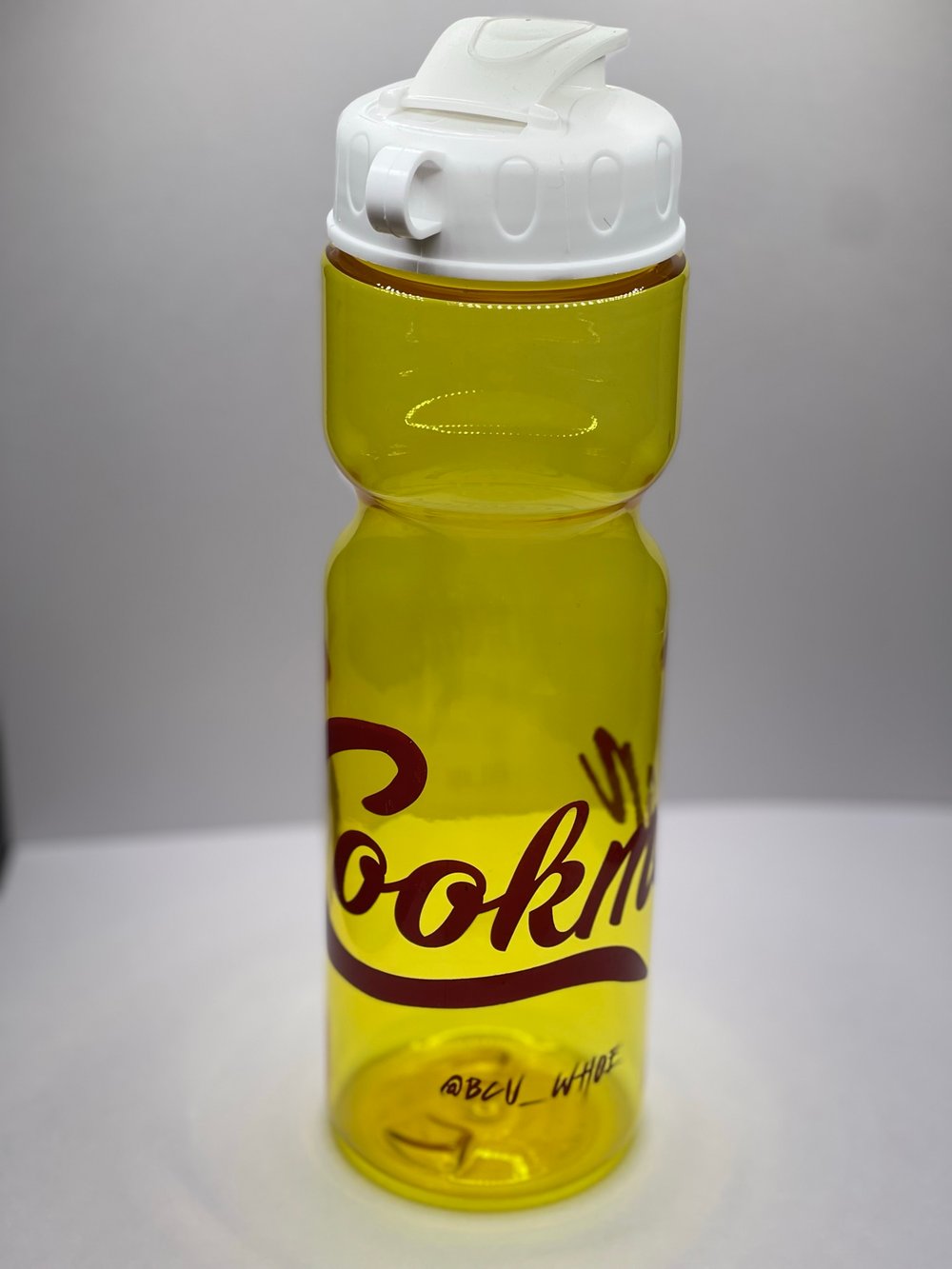 Image of 28 oz. Transparent Sports Bottle (Flip Top)