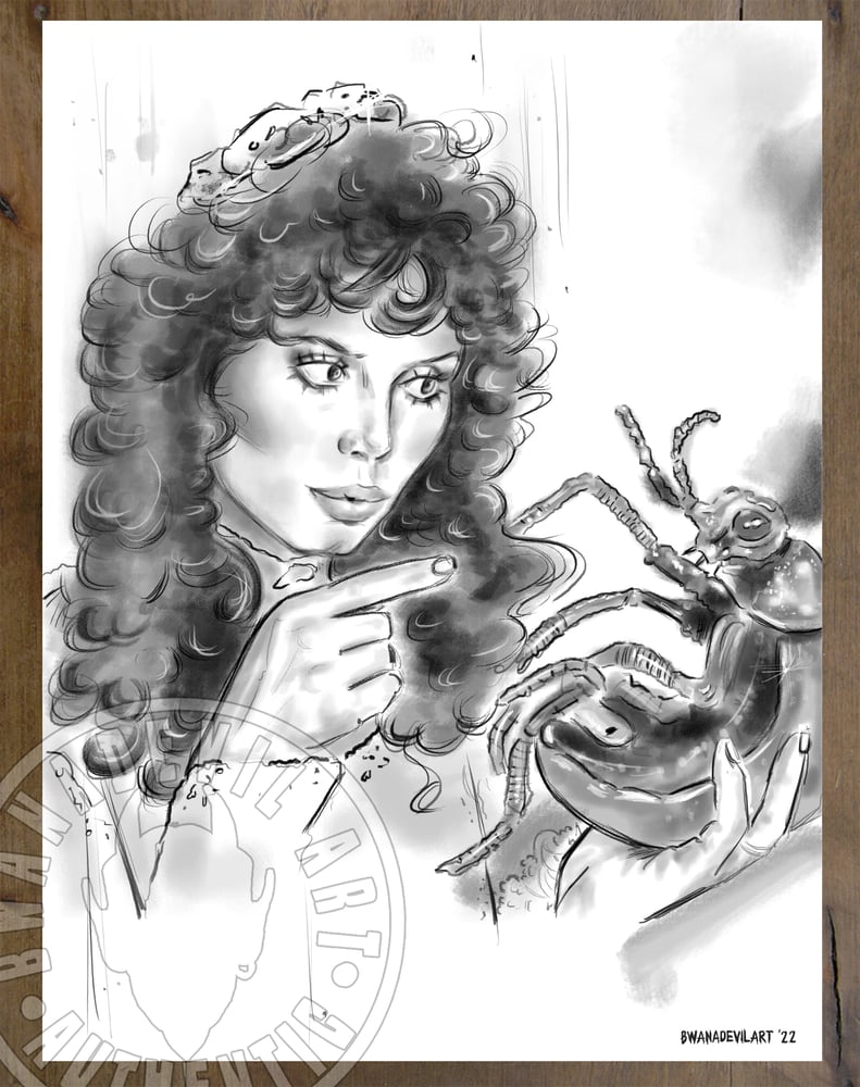 Image of  Sketch Barbara Maitland (Beetlejuice)