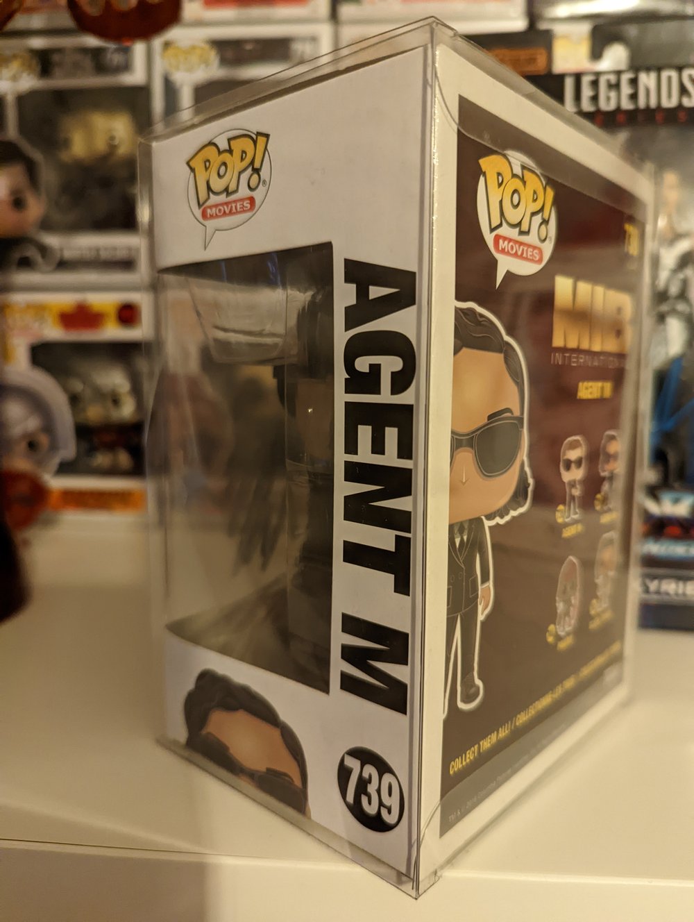 M.I.B Agent M Tessa Thompson Signed pop