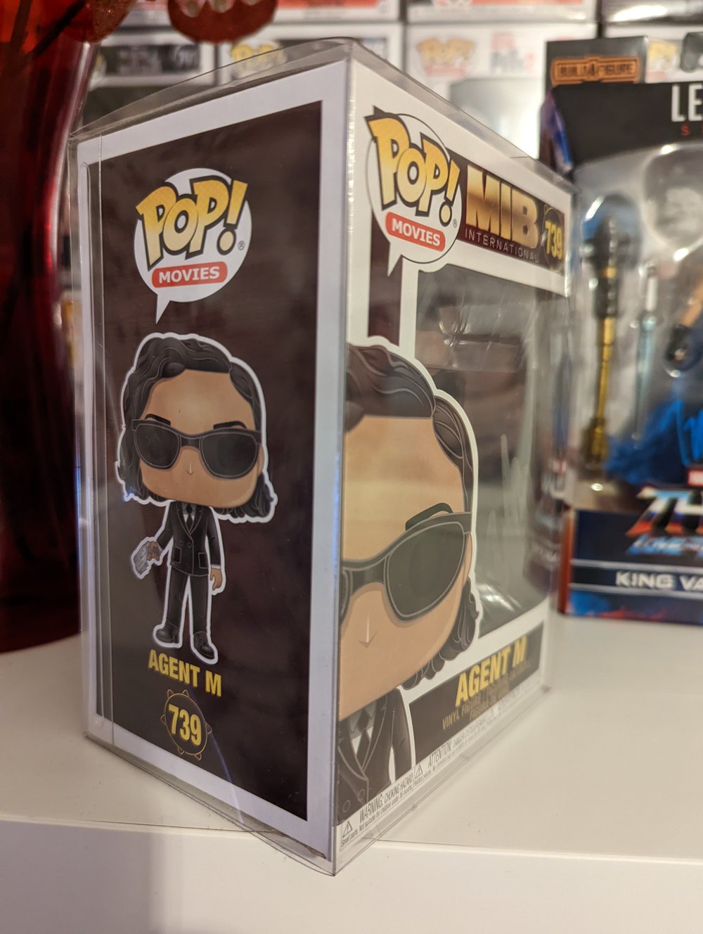 M.I.B Agent M Tessa Thompson Signed pop