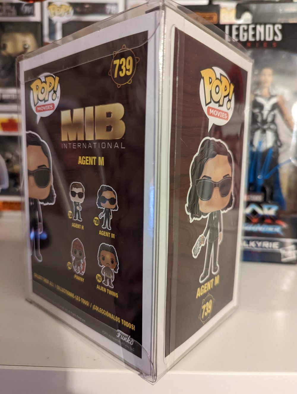 M.I.B Agent M Tessa Thompson Signed pop