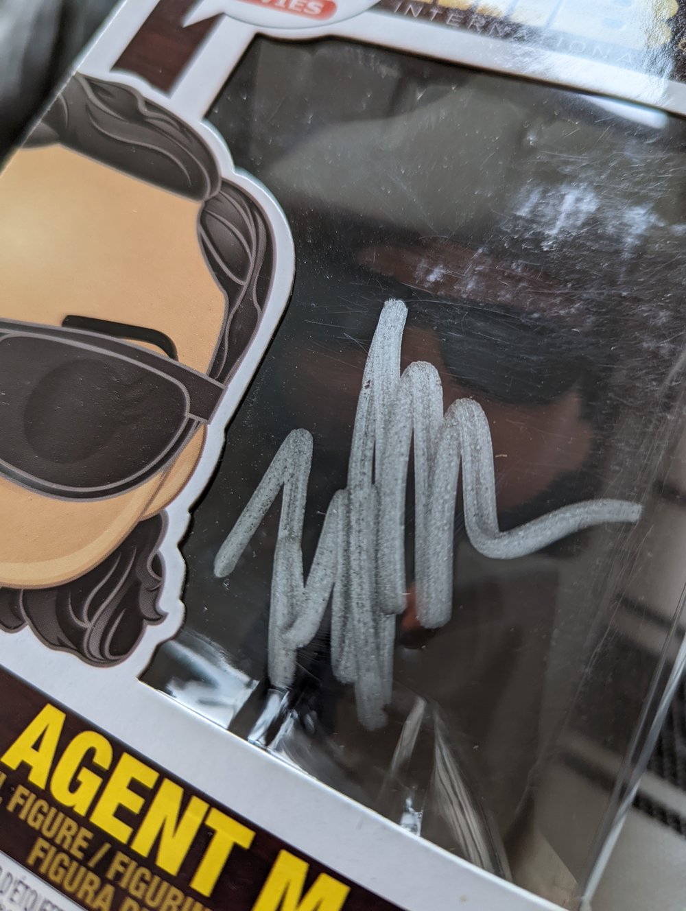 M.I.B Agent M Tessa Thompson Signed pop