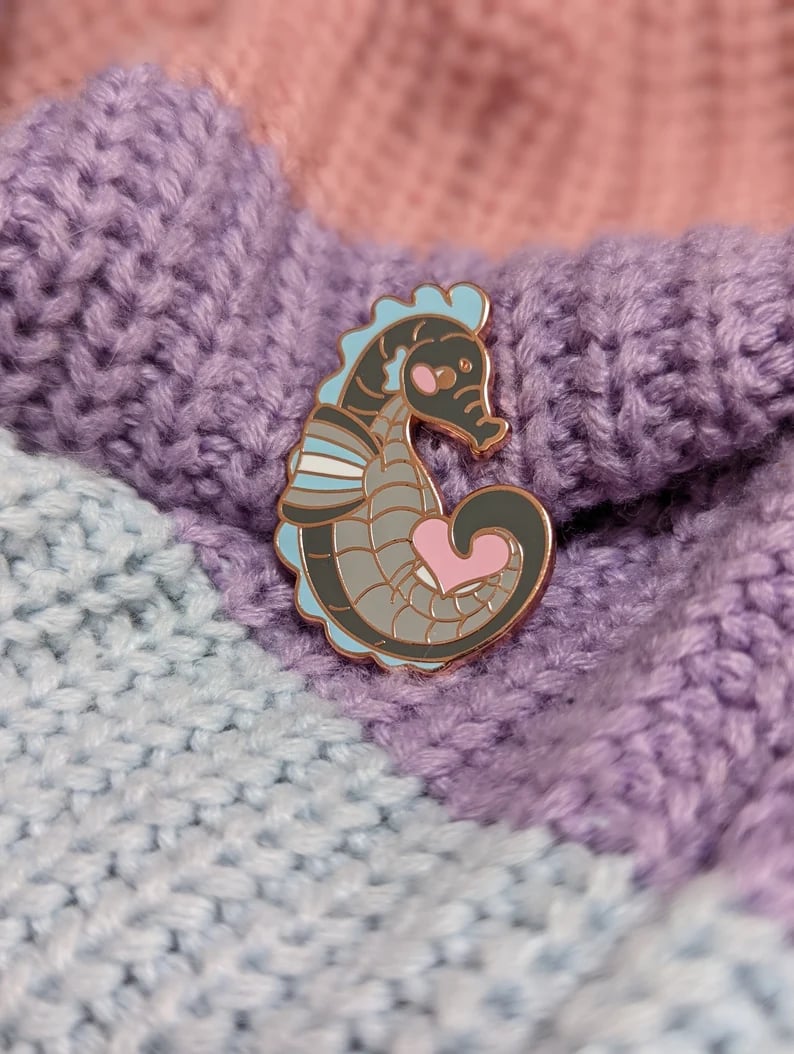 Image of Demigender Enamel Pins