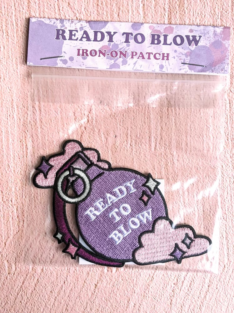 Image of Ready to Blow Iron-On Patch