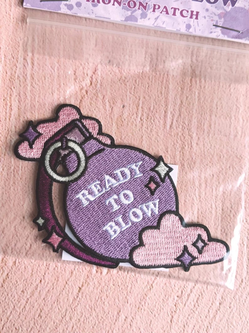 Image of Ready to Blow Iron-On Patch