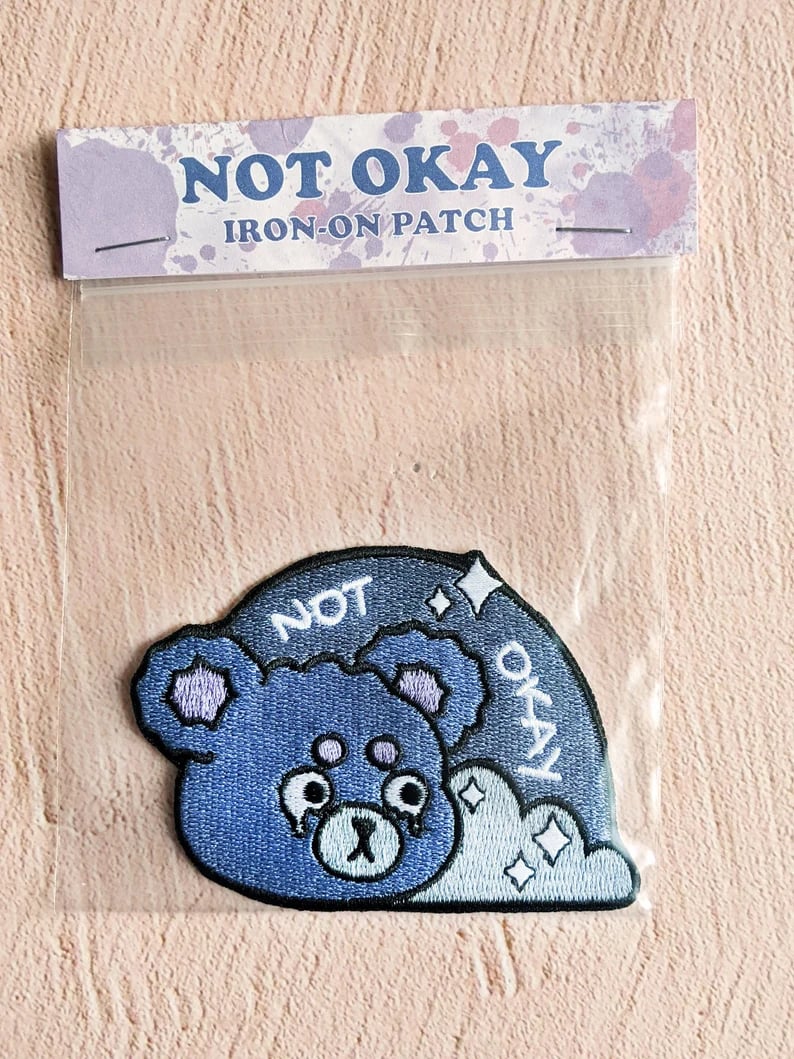 Image of Not Okay Iron-On Patch
