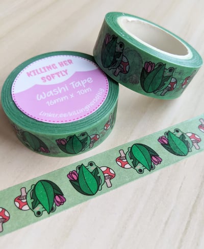 Image of Shy Phillip Frog Washi Tape