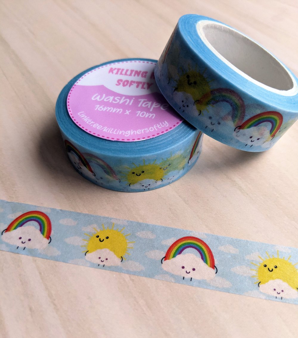 Image of Rainbow & Sunshine Washi Tape