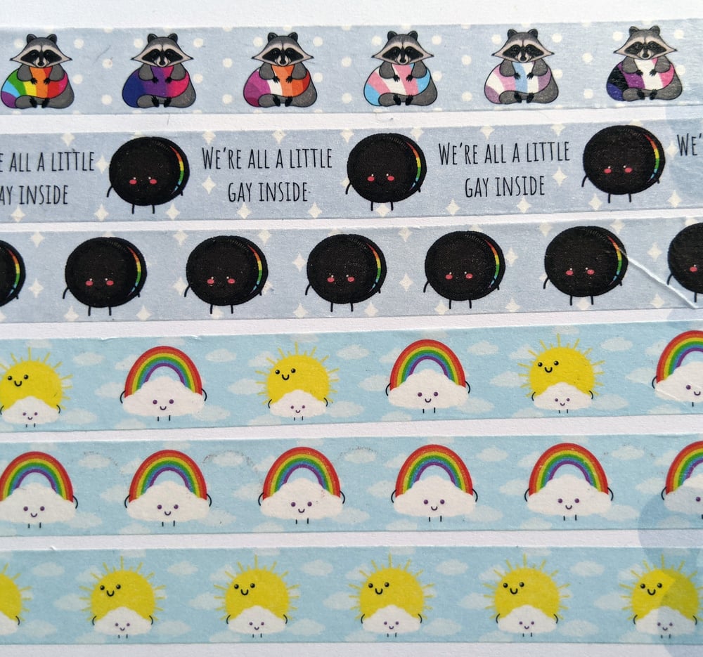 Image of Rainbow Washi Tape