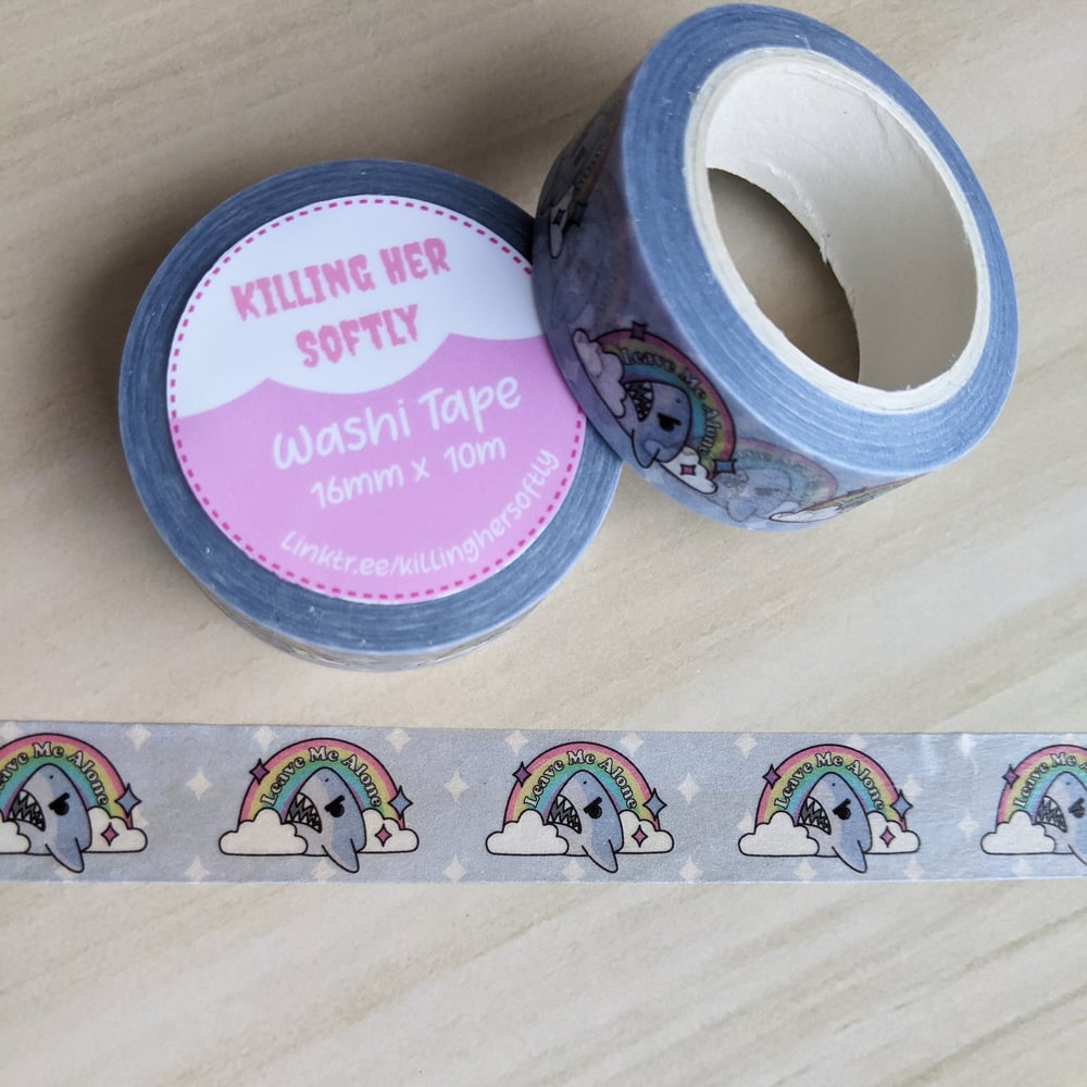 Image of Leave Me Alone Washi Tape