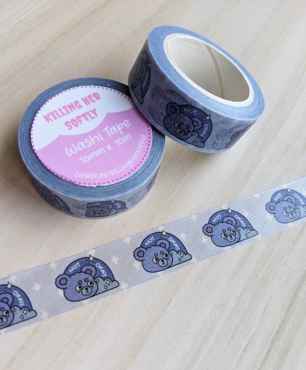 Image of Mental Health Washi Tape 5 pack
