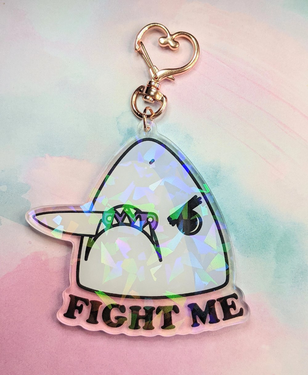 Image of Angry Tony the Shark Keychains