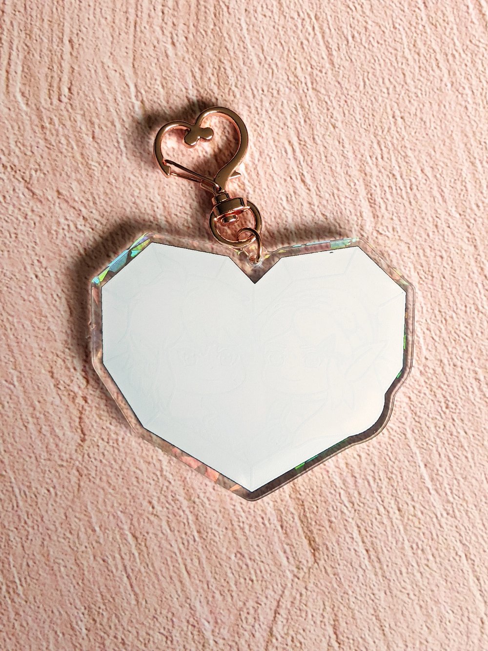 Image of LoZ Heart Container Keychain