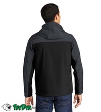 Image 2 of Football Soft Shell Hooded Jacket