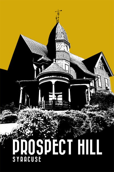 Image of prospect hill neighborhood print