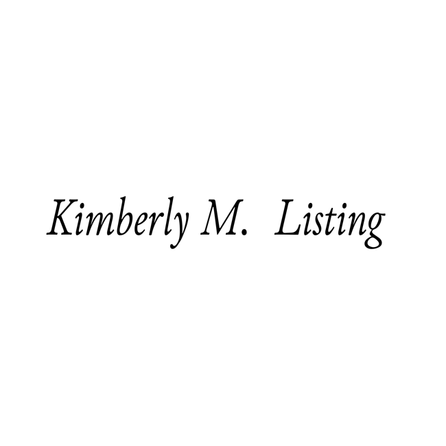 Kimberly M listing 
