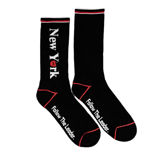 Image of New York Socks (Black)