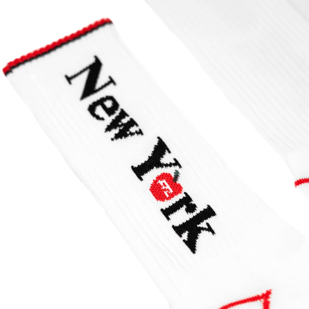 Image of New York Socks (White)