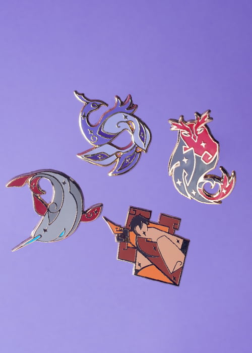 Genshin Impact Constellation pins