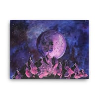 MOON (CANVAS RE-PRINT)