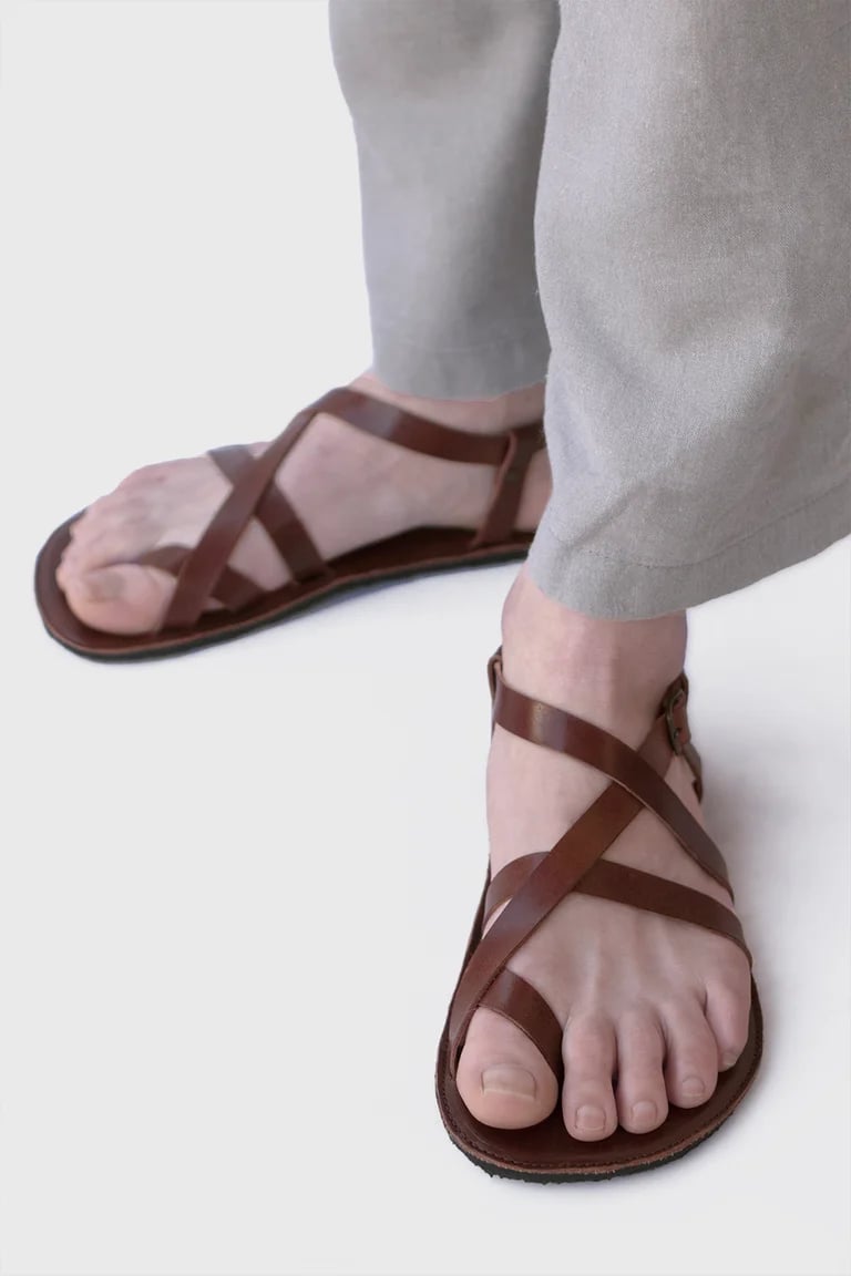 Image of Aventuras - Adjustable Sandals in Brown - Ready to ship