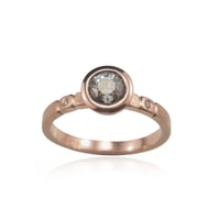 Image 2 of Roman Solitaire Icy Blue Ceylon Sapphire