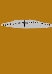 Image 1 of Blue and white circular moons (comic)