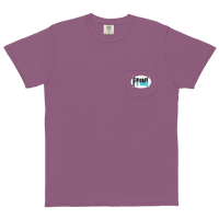 Image 1 of PrimeTime rétro Unisex pocket t-shirt / PrimeTime rétro T-shirt poche unisex