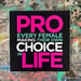 Image of PRO LIFE CHOICE