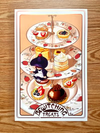 Image 2 of Bewitching Treats Foil Print
