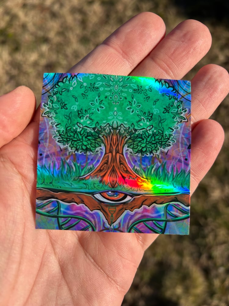 Image of Soul Tree holographic sticker 