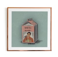 Image of Have you seen me?--8x8 Print
