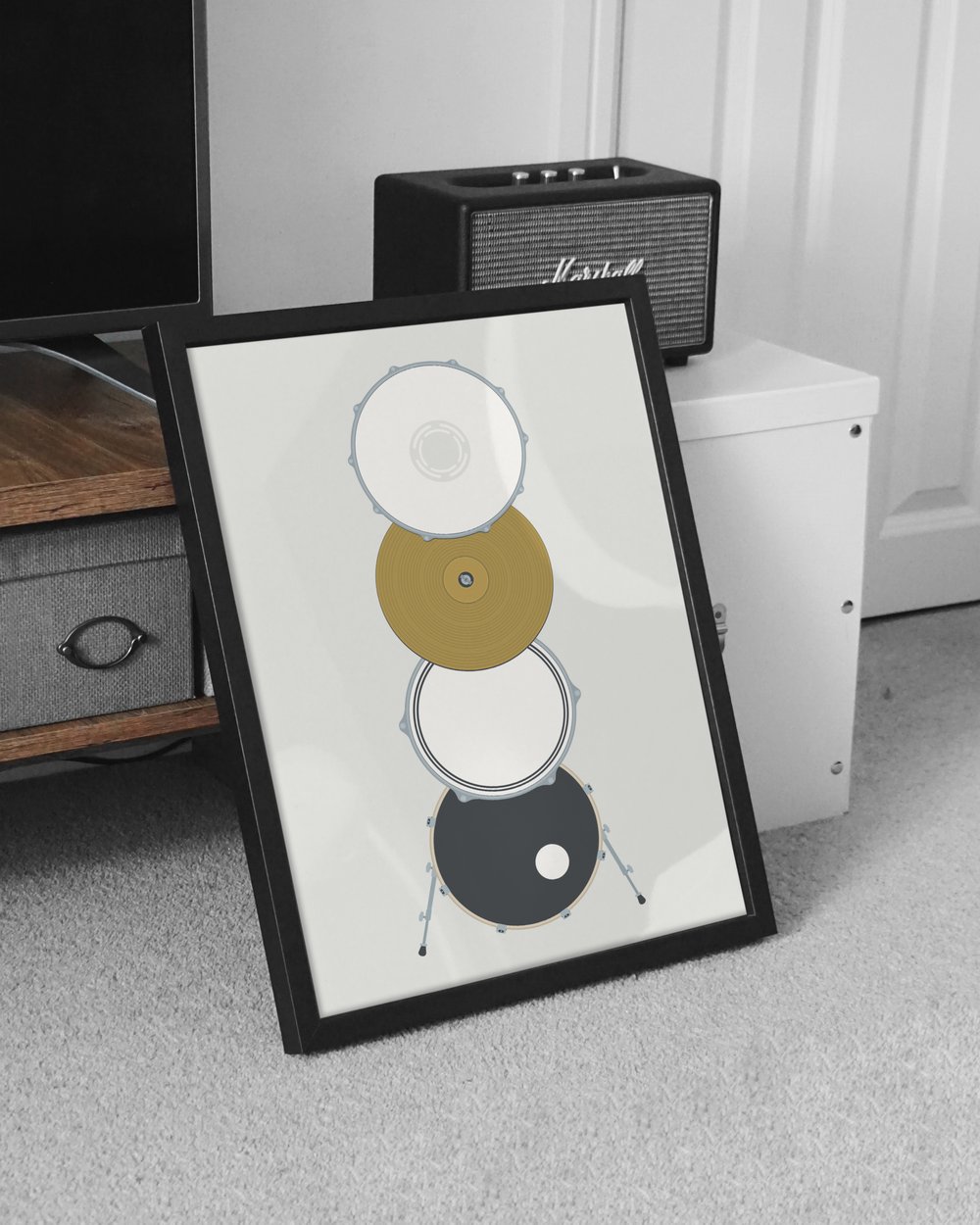 Image of Drum Kit Print