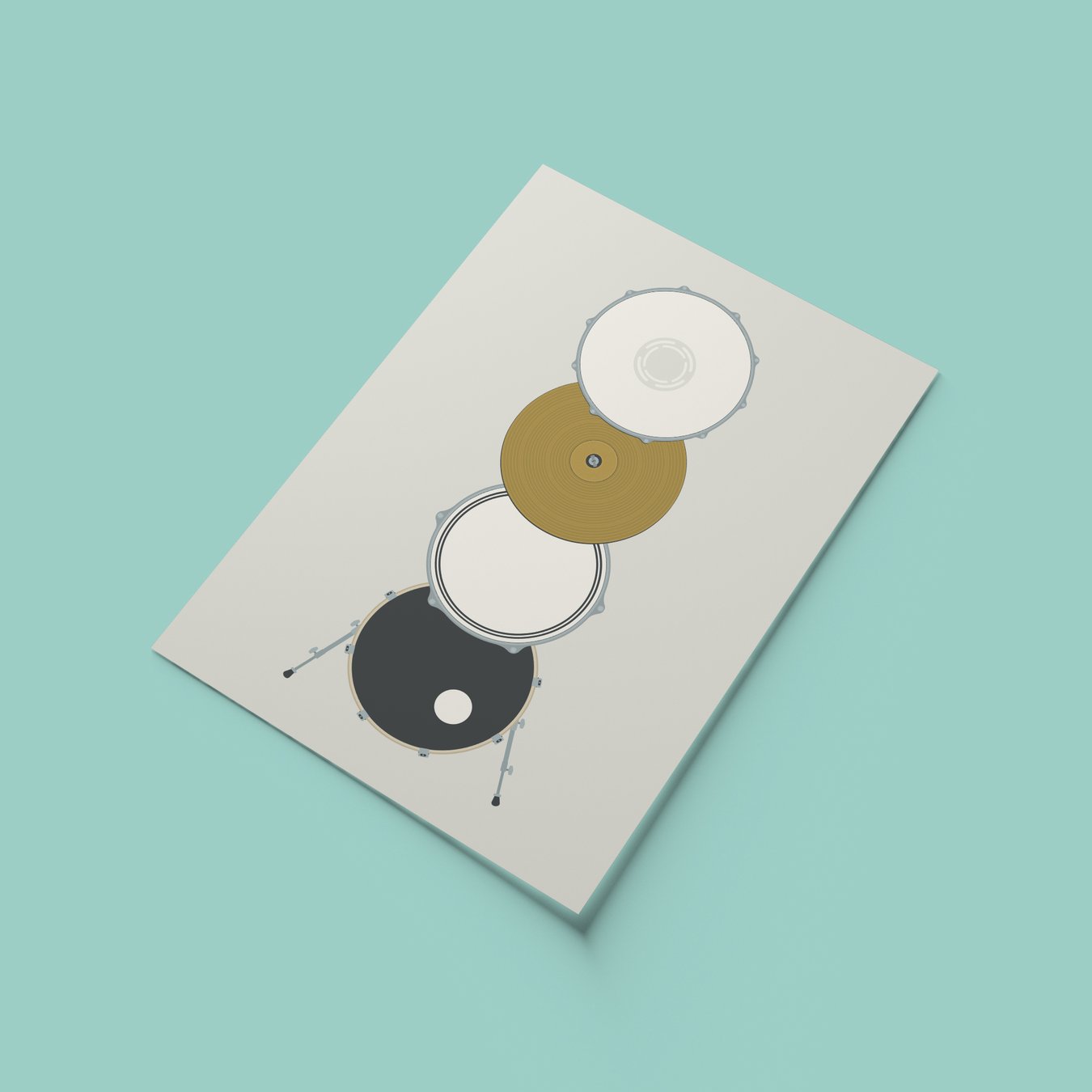 Image of Drum Kit Print