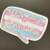 Image 3 of Trans Positive Vinyl Stickers