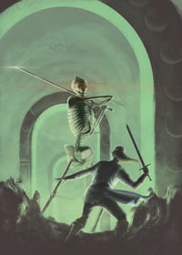 Image 2 of Wilderness Map/Poster - In the Shadow of Tower Silveraxe