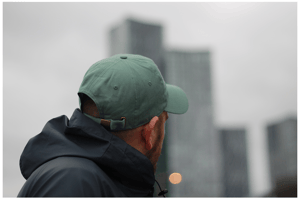 Image of CONNOISSEUR 'LOGO' CAP - STONE BLUE