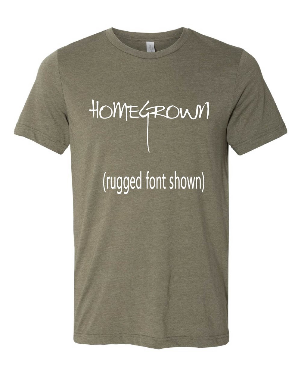 Adult Homegrown Tee - Crew Neck