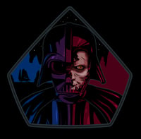 Image 1 of “I am what remains" Vader Anakin Large Hard enamel pin preorder