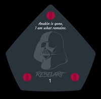 Image 2 of “I am what remains" Vader Anakin Large Hard enamel pin preorder