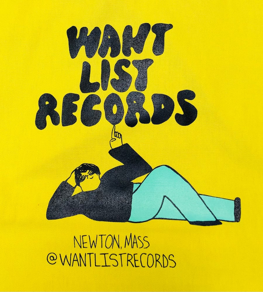Image of Want List Records Tote Bag