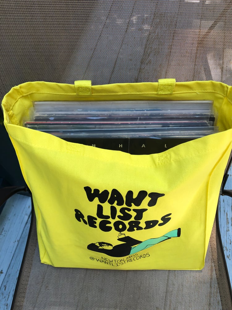 Image of Want List Records Tote Bag