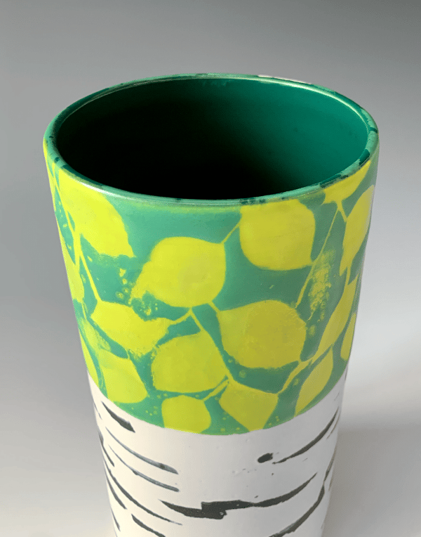 Image of Birch Cylinder Vase (8.2" height)